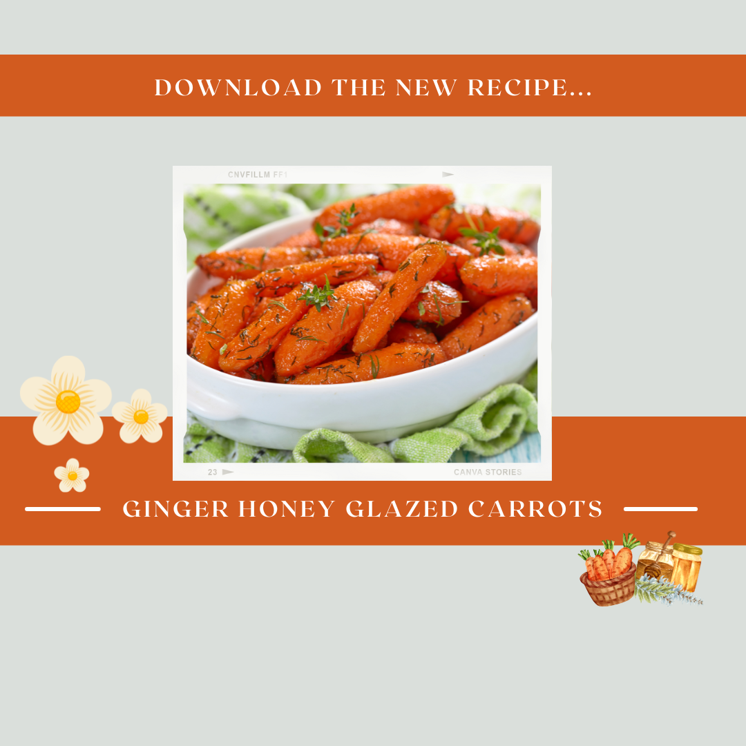 Recipe: Ginger Honey Glazed Carrots